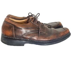 Vintage Bostonian Men’s Shoes Size 12M - Classic Brown Leather Dress Shoes
